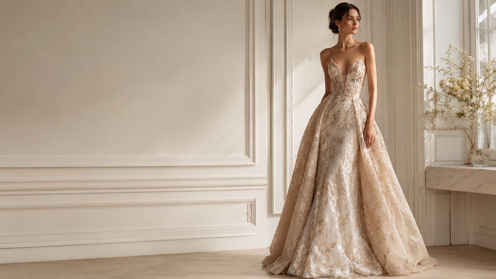Luxury DORDO couture gown